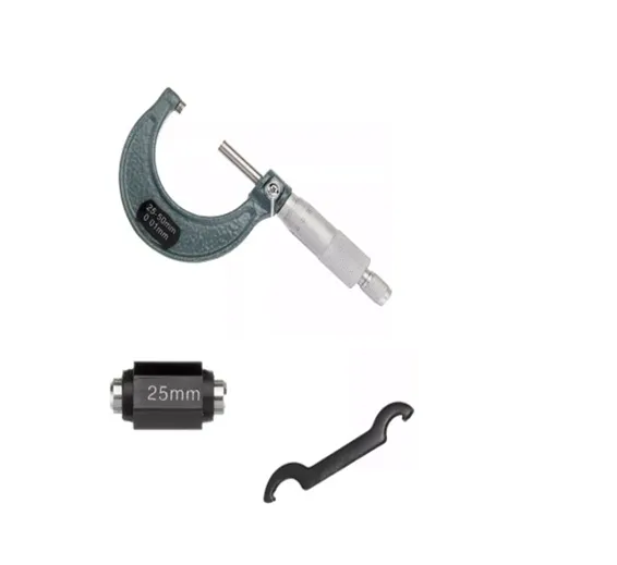 25-50mm 0.01mm Outside External Metric Gauge Micrometer Machinist Measuring Box 25-50mm 0.01mm Outside External Metric Gauge Micrometer Machinist Measuring Box