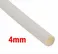 4mm White Color Heat Shrinkable Sleeve