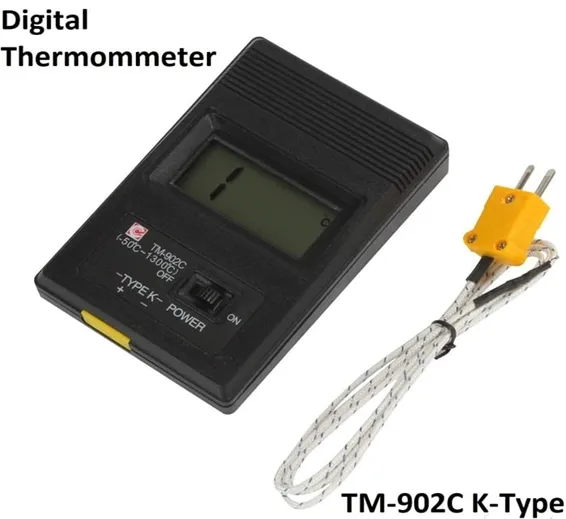 Digital LCD Thermometer K Type Thermocouple TM209C