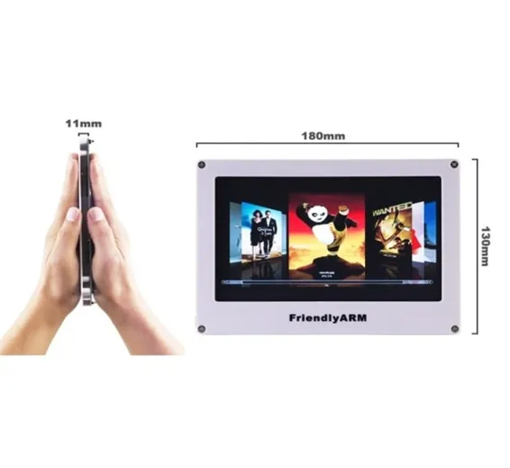 Resistive Touch 7 Inch Color LCD 800x480 A70i