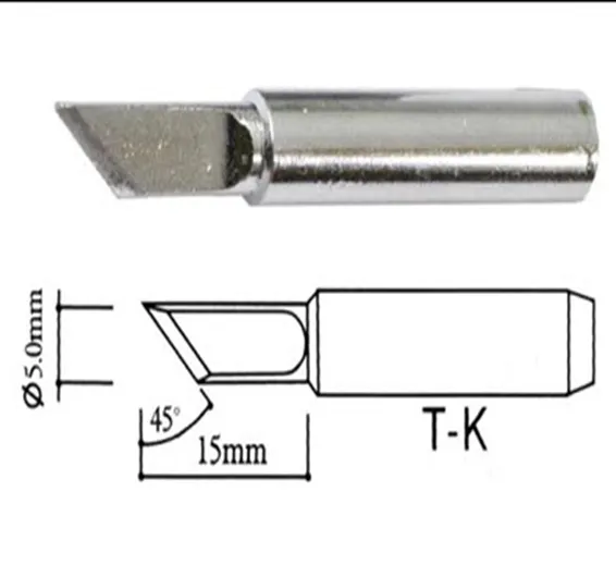New Soldering TIP 900M T-K Shape K 5mm AOYUE PT ZHAOXIN WEP REPRO YIHUA HAKKO New Soldering TIP 900M T-K Shape K 5mm AOYUE PT ZHAOXIN WEP REPRO YIHUA HAKKO