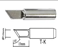 New Soldering TIP 900M T-K Shape K 5mm AOYUE PT ZHAOXIN WEP REPRO YIHUA HAKKO New Soldering TIP 900M T-K Shape K 5mm AOYUE PT ZHAOXIN WEP REPRO YIHUA HAKKO