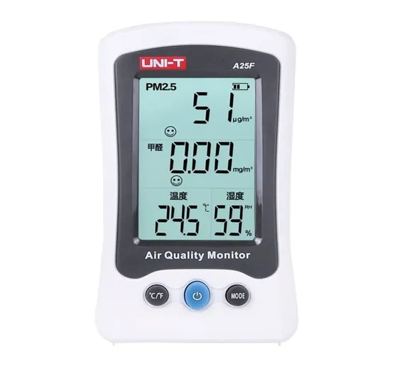 UNI T Air Quality Meter PM2.5 A25F UNI T Air Quality Meter PM2.5 A25F