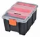 Hardware & Parts Organizers Black/Orange Multi functional Plastic Medium Storage Box