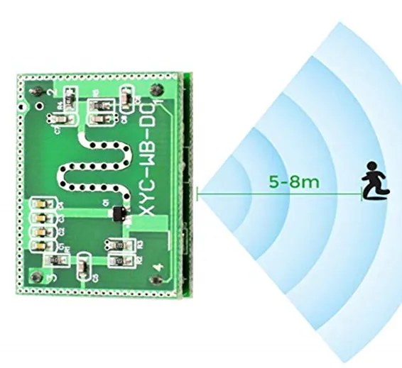 5.8GHZ Microwave Radar Motion Sensor Module In Pakistan