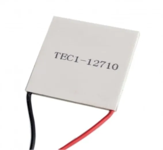 Thermoelectric Cooler Peltier Module TEC1 12710 12VDC 10A 40x40x3.2mm