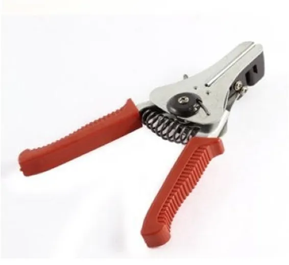 Wire Stripper spring loaded plastic coated handle Wire Stripper spring loaded plastic coated handle