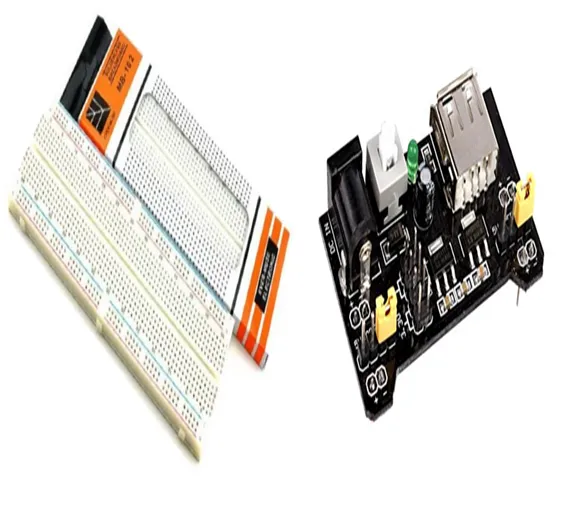 Bread Board With Power Supply-Diy Project Board Bread Board With Power Supply-Diy Project Board
