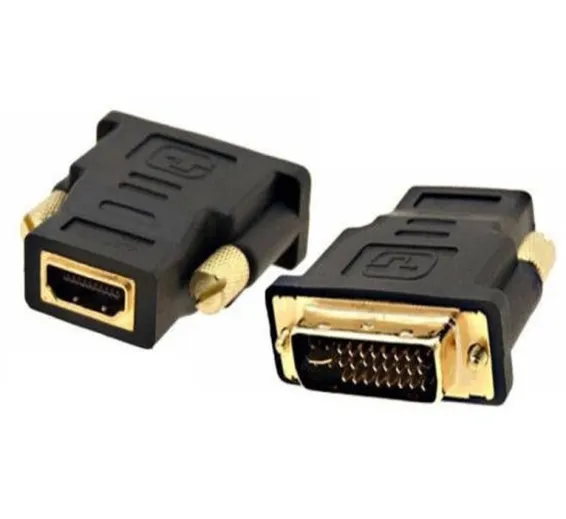 DVI to HDMI Converter DVI-I male to HDMI female video plug adapter DVI to HDMI Converter DVI-I male to HDMI female video plug adapter