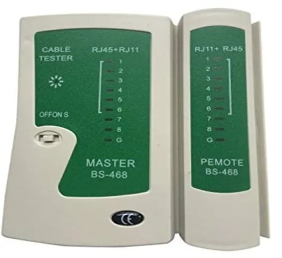 Network Cable Tester Master BS 468 RJ45 RJ11 Network Cable Tester Master BS 468 RJ45 RJ11