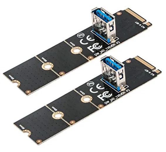 NGFF M2 M.2 to USB 3.0 PCI-E Riser Card Adapter NGFF M2 M.2 to USB 3.0 PCI-E Riser Card Adapter