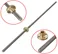 Threaded Rod Lead Screw 8mm 500mm