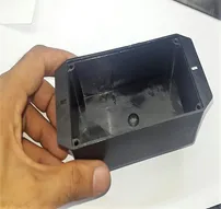 ABS Plastic Electronics Enclosure Project Box – Black - Durable ABS Electronics Enclosures for Prototyping & DIY Electronics (105mm X 60mm X 40mm)