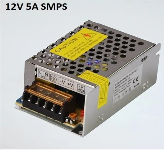 Switching Power Supply SMPS 12V 5A Switching Power Supply SMPS 12V 5A