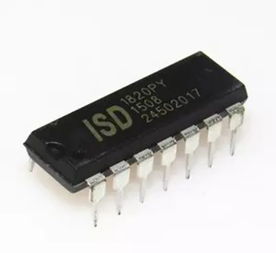 Voice Recording IC ISD1820py DIP14