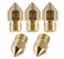 0.2mm 3D Printing Nozzle 3D Printer Accessories Mk8 Brass Nozzle In Pakistan