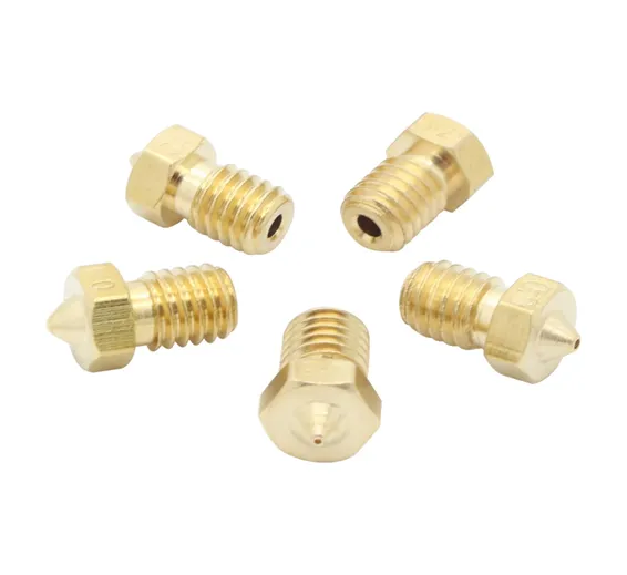 0.3mm 3D Printing Nozzle 3D Printer Accessories Mk8 Brass Nozzle In Pakistan