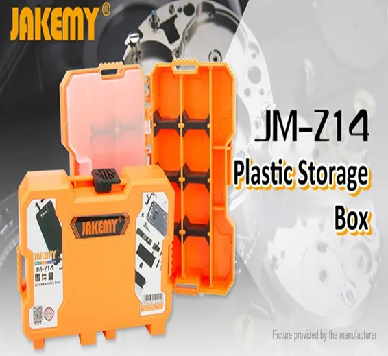 JAKEMY JM - Z14 Multifunctional Plastic Storage Box - LIGHT YELLOW JAKEMY JM - Z14 Multifunctional Plastic Storage Box - LIGHT YELLOW