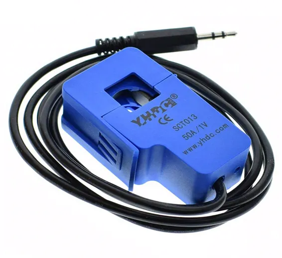 SCT-013-050 50A Non-invasive AC Current Sensor Split-Core Current Transformer for Arduino Raspberry pi SCT-013-050 50A Non-invasive AC Current Sensor Split-Core Current Transformer for Arduino Raspberry pi