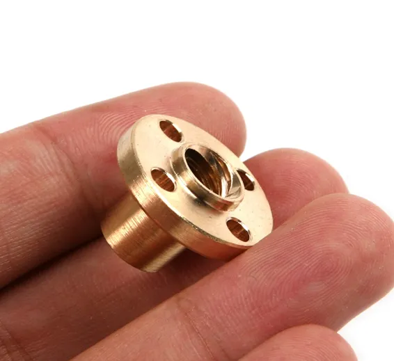 8MM Brass Lead Screw Nut 8MM Brass Lead Screw Nut