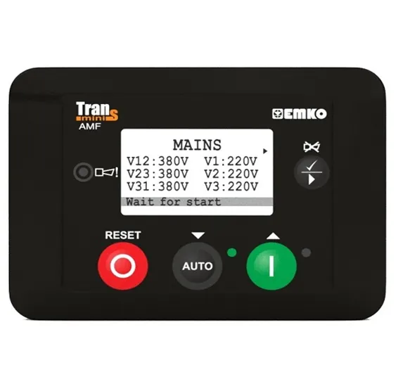 Trans mini-AMF Automatic Genset Controller with Transfer Switch EMKO Automatic Mains Failure Unit AGC Generator Controller in Pakistan