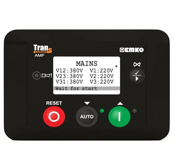 Trans mini-AMF Automatic Genset Controller with Transfer Switch EMKO Automatic Mains Failure Unit AGC Generator Controller in Pakistan Trans mini-AMF Automatic Genset Controller with Transfer Switch EMKO Automatic Mains Failure Unit AGC Generator Controller in Pakistan