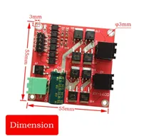 Dual DC Motor Drive Module 7A 160W High Power Industrial Grade Positive And Negative PWM Speed Regulation L298 Logic in Pakistan Dual DC Motor Drive Module 7A 160W High Power Industrial Grade Positive And Negative PWM Speed Regulation L298 Logic in Pakistan
