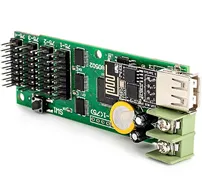 Full Color LED Control Card,HC-1W, 4*HUB75B. Only support Android APP, WIFI and USB Card