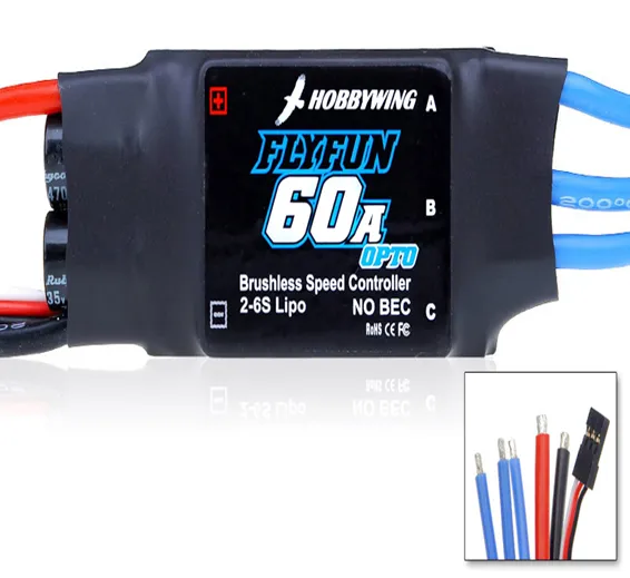 HobbyWing Flyfun ESC 60A Airplane & Helicopter HobbyWing Flyfun ESC 60A Airplane & Helicopter