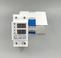 Adjustable Over And Under Voltage Relay Protective Device With Voltmeter Protection TOVPD1-63 Adjustable Over And Under Voltage Relay Protective Device With Voltmeter Protection TOVPD1-63
