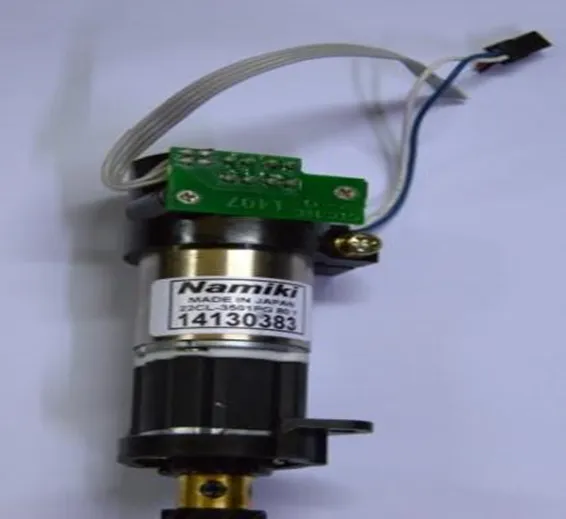 Namiki 12V Coreless DC Motor 120rpm w/Encoder (16.5kg*cm) (USED) Namiki 12V Coreless DC Motor 120rpm w/Encoder (16.5kg*cm) (USED)