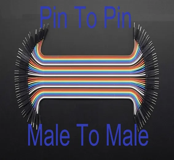 20Cm Pin To Pin Jumper Wire Dupont Line 40 Pin Arduino Male To Male Jumper Wire