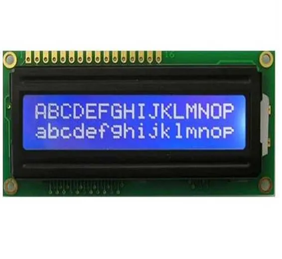 Blue 1602 LCD 16x2 Character LCD Arduino Display For Arduino Blue 1602 LCD 16x2 Character LCD Arduino Display For Arduino