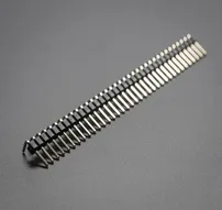 40 Pin 90 Degree Right Angle Male Header Break away Bent Header 40 Pin 90 Degree Right Angle Male Header Break away Bent Header