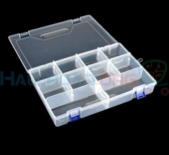 12x8 Inch Raspberry Pi Kit Component Storage Box 12x8 Inch Raspberry Pi Kit Component Storage Box