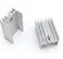 Silver Aluminium TO 220 Heat Sink