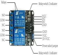 2 Channel Relay Module Relay Board Arduino Relay Module With Optocoupler 2 Channel Relay Module Relay Board Arduino Relay Module With Optocoupler
