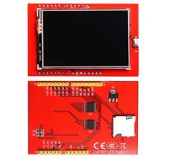 Arduino Uno 2.4 inch TFT LCD Shield