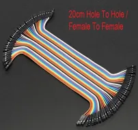 20Cm Hole To Hole Jumper Wire Dupont Line 40 Pin Arduino Jumper Wires 20Cm Hole To Hole Jumper Wire Dupont Line 40 Pin Arduino Jumper Wires
