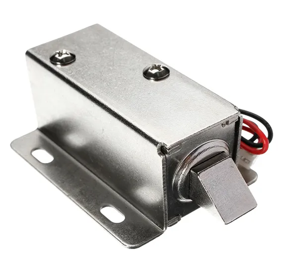 12V DC 0.43A Cabinet Drawer Electric Door Lock Assembly Solenoid Lock 12V DC 0.43A Cabinet Drawer Electric Door Lock Assembly Solenoid Lock