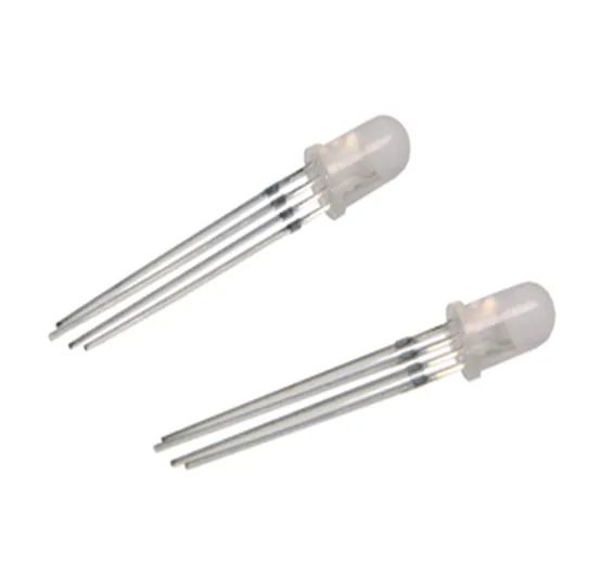 Common Cathode 5mm RGB LED Light Emitting Diode