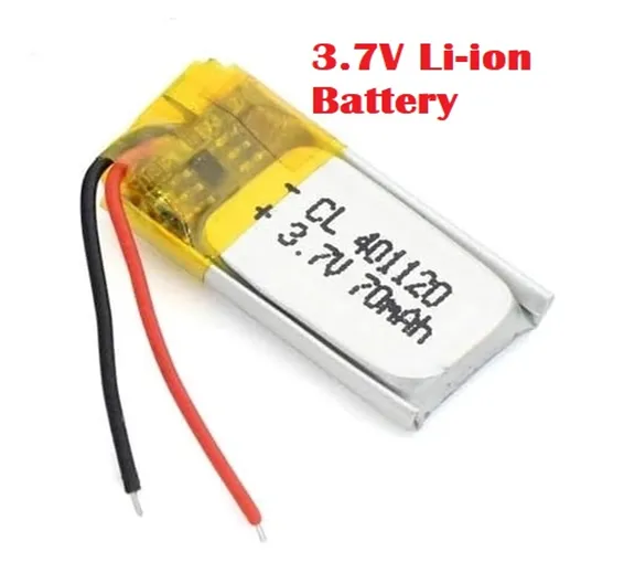 3.7V 70mah Lithium ion Li-ion Battery