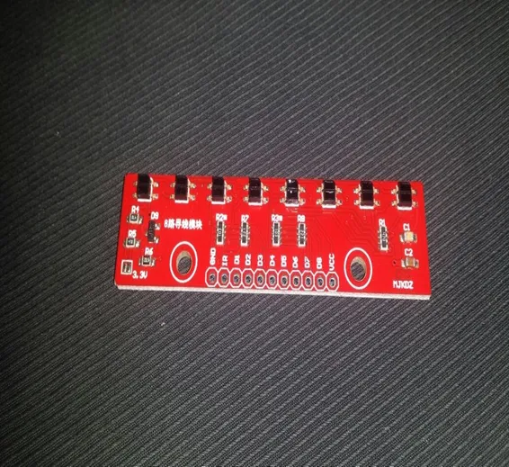 QTR-8A Reflectance Sensor Array 8 channel Line Following Line Tracking Sensor Module QTR-8A Reflectance Sensor Array 8 channel Line Following Line Tracking Sensor Module