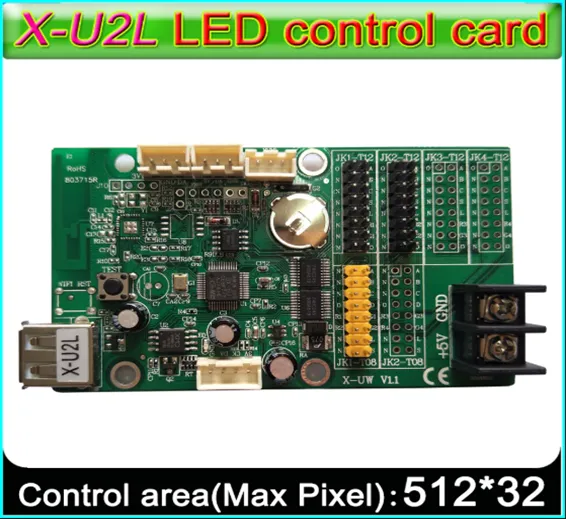 BX-U2L P10 led signs control card, P10 Display module control card,Single&double color advertising led panel Controller BX-U2L P10 led signs control card, P10 Display module control card,Single&double color advertising led panel Controller