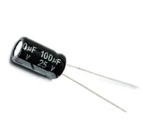 Aluminium 100uF 25V Electrolytic Polar Capacitor Aluminium 100uF 25V Electrolytic Polar Capacitor