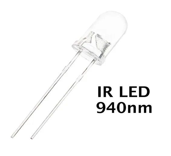 IR Transmitter LED 5mm Infrared Transmitter IR Transmitter LED 5mm Infrared Transmitter