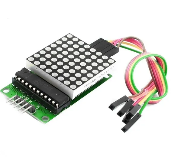 8x8 Dot LED Matrix MCU Control Display Module MAX7219 8x8 Dot LED Matrix MCU Control Display Module MAX7219
