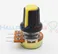 WH148 15X17mm 6mm Shaft Hole Plastic Potentiometer Amplifier Knob