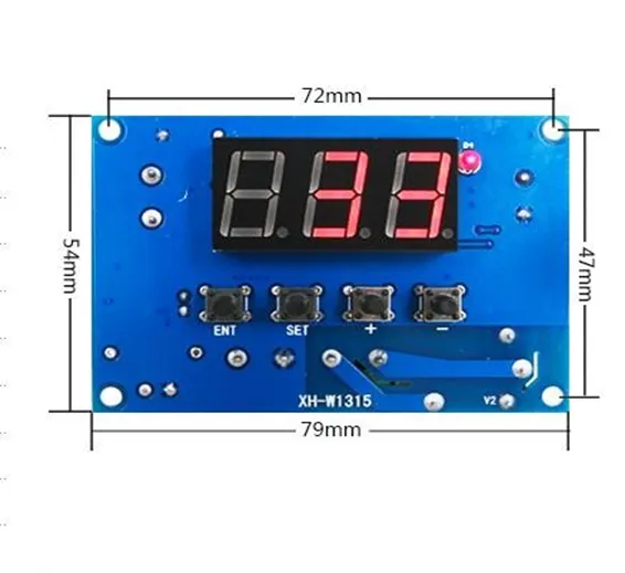 XH-W1315 Digital Temperature Controller 30~999 Degree XH-W1315 Digital Temperature Controller 30~999 Degree