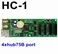 Async usb-disk HC-1 full color LED Display controller,192 x128, 384x64 Support, 4 xhub75 design for small RGB led display in pakistan